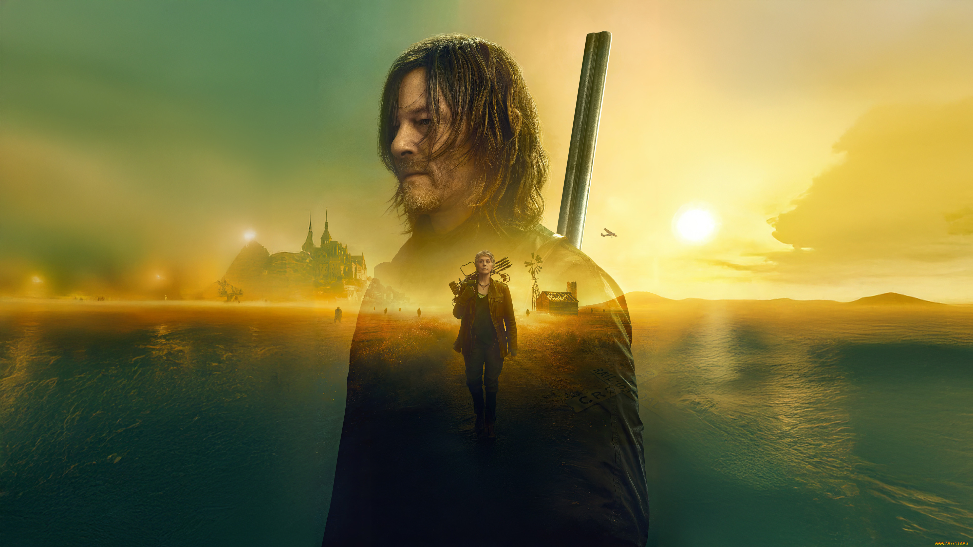 the walking dead,  daryl dixon ,  2023  ,  ,  daryl dixon, , , , , , , , melissa, suzanne, mcbride, norman, reedus